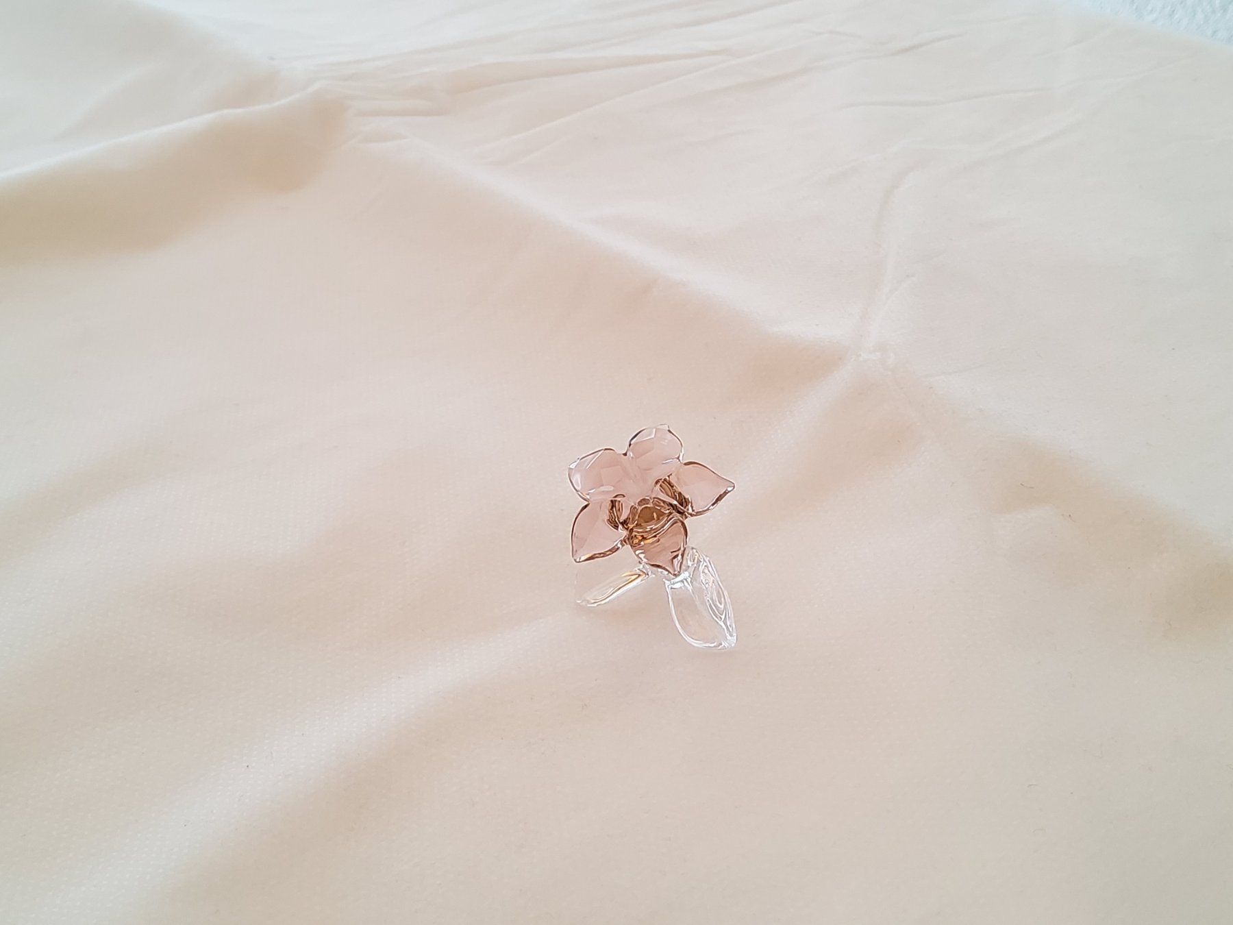 Swarovski Figuren: Sculpture "Rose du Désert" Swarovski – Gebraucht aus Malleray von Broc-Mo 1