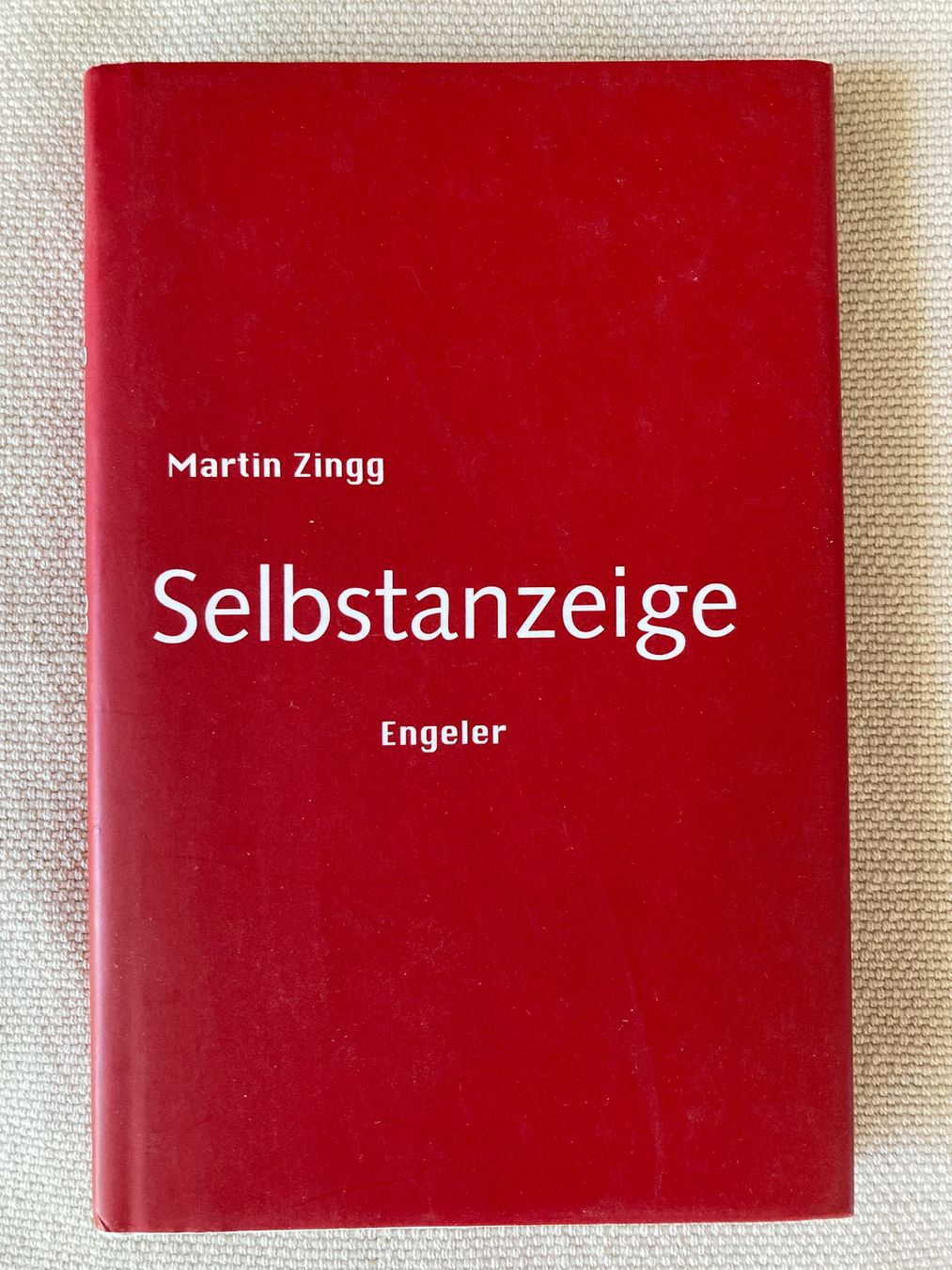 Libri: Martin Zingg, Selbstanzeige – Usato da Baden venduto da Yoyo1