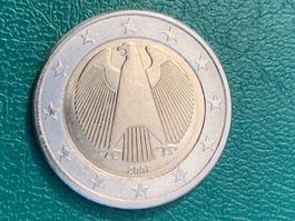 2 Euro Deutschland Münzzeichen J 2002