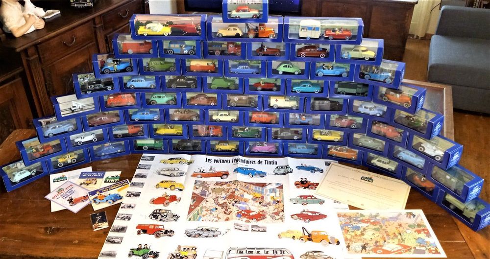 Voitures miniatures - L'univers de Tintin