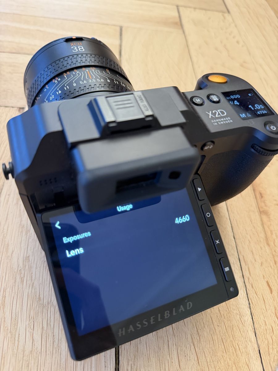 Hasselblad Objektive: Hasselblad XCD 38V - Super Zustand – Gebraucht aus Zürich von db4 3