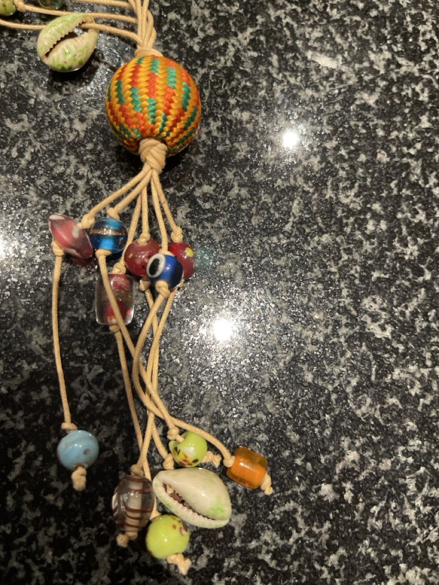 Catenine: Handgemachte Sommer-Halskette mit bunten Glasperlen – Usato da Siebnen venduto da vmi_t5dl 1