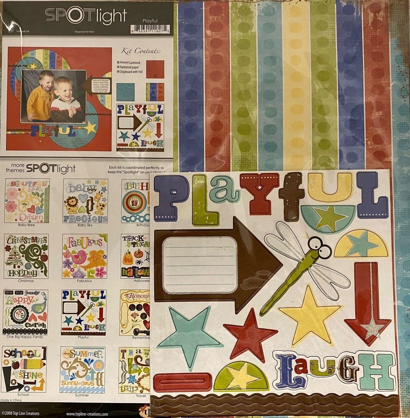 Papiere: Scrapbook Kit-Playful – Neu und originalverpackt aus Wichtrach von Mona1994