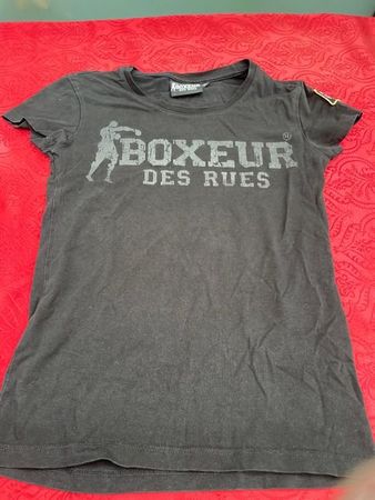 Mädchen Boxeur T-Shirt schwarz XS (134/140)