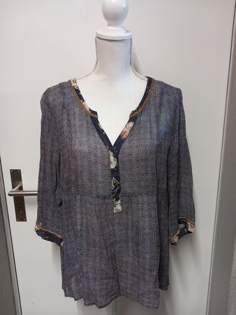 NILE Atelier Viskose Bluse Tunika Gr.L, top Zustand!