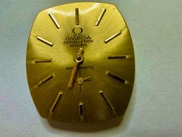 Omega Constellation Zifferblatt Uhrwerk 25 Rubis Gold