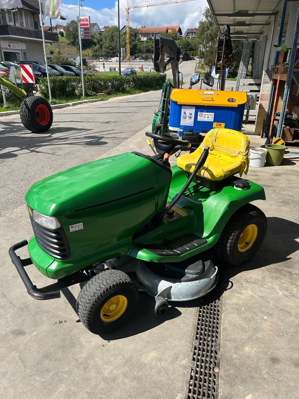 Rasentraktor John Deere LT 155 (Gebraucht) in Walperswil für CHF 1120 ...