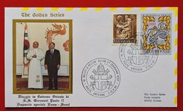 VATIKAN FLUGPOST PAPST JOHANNES PAUL II ROM SEOUL KOREA 1984