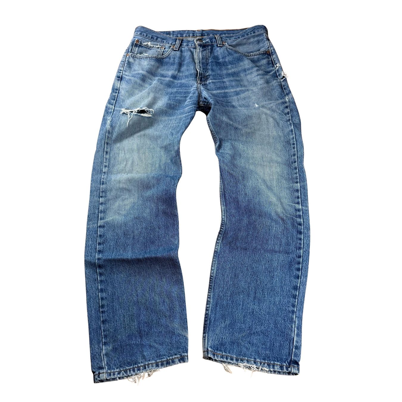 Levi's Jeans: Vintage Levi's 571 Washed Jeans  - L – Gebraucht aus Herisau von 1asupply
