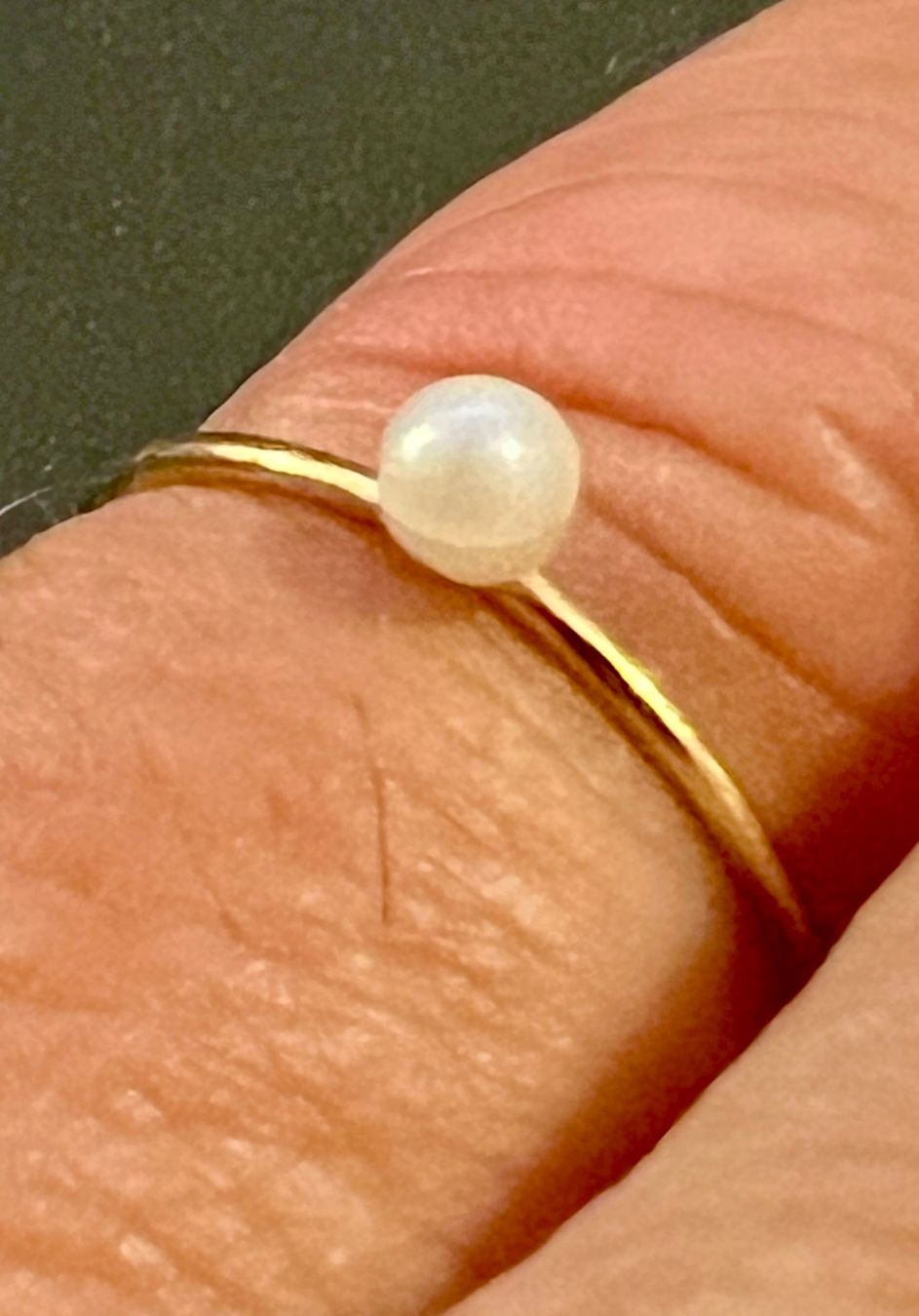 Ringe: Gold-Ring 18 K mit Perle – Gebraucht aus Chur von Penting1935 5