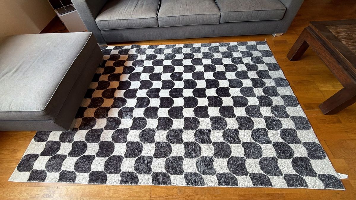 Tappeti: Tapis damier noir et blanc – Usato da Lausanne venduto da chlo_b 2