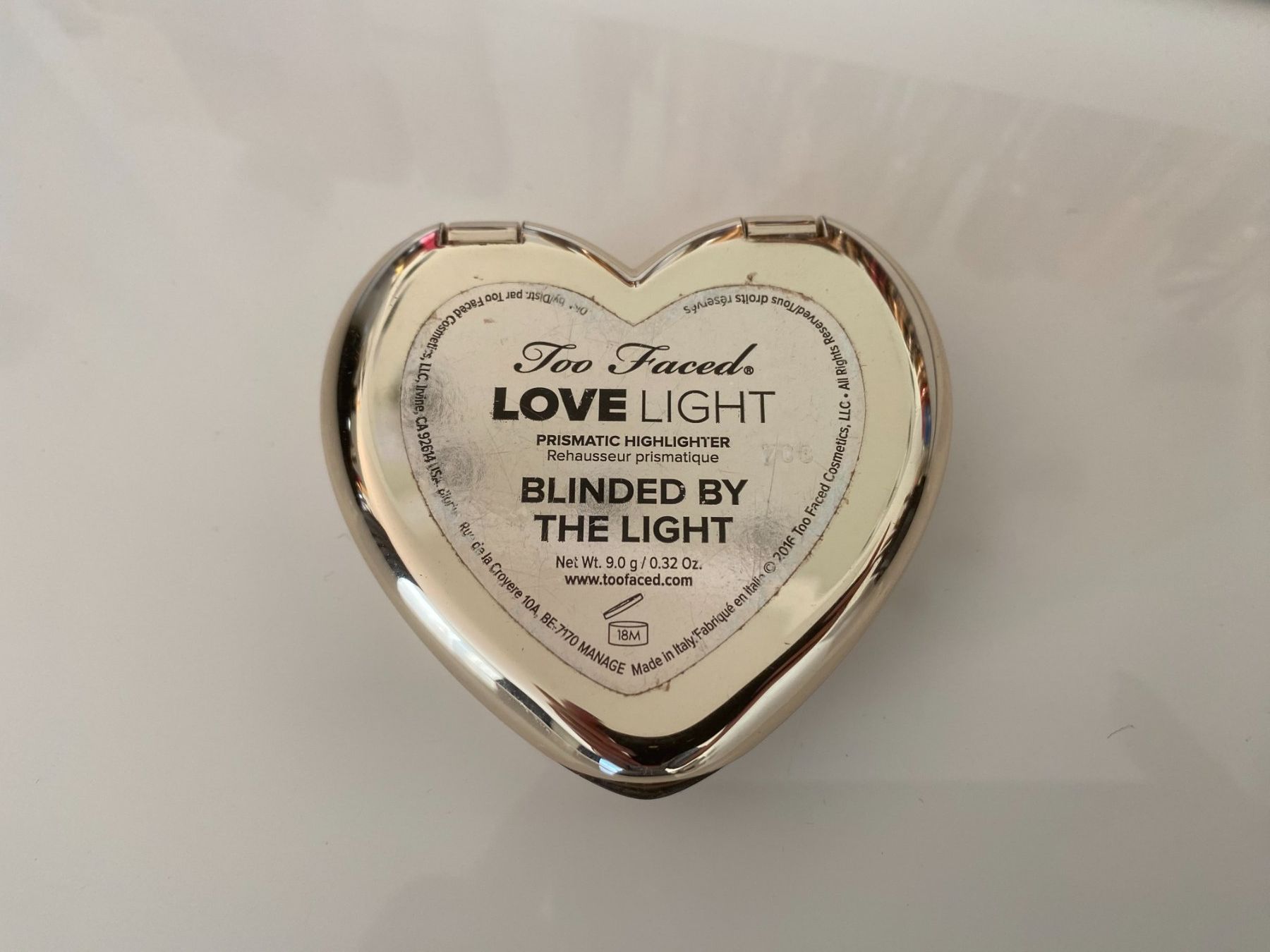 Make-up: Too Faced Love Light Prismatic Highlighter Blinded by Light – Usato da Horn venduto da Mada72 1