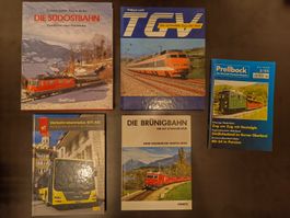 Eisenbahnbücher & Magazin – Südostbahn, Brünigbahn & TGV