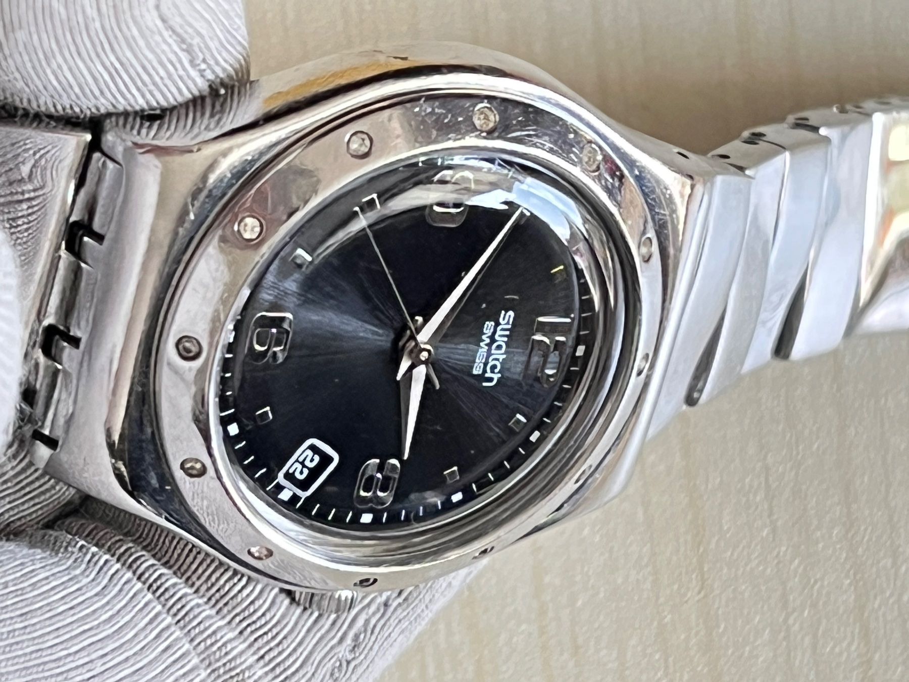 Swatch Orologi: Swatch Irony Quartz Damenuhr – Usato da Grenchen venduto da chththl 3