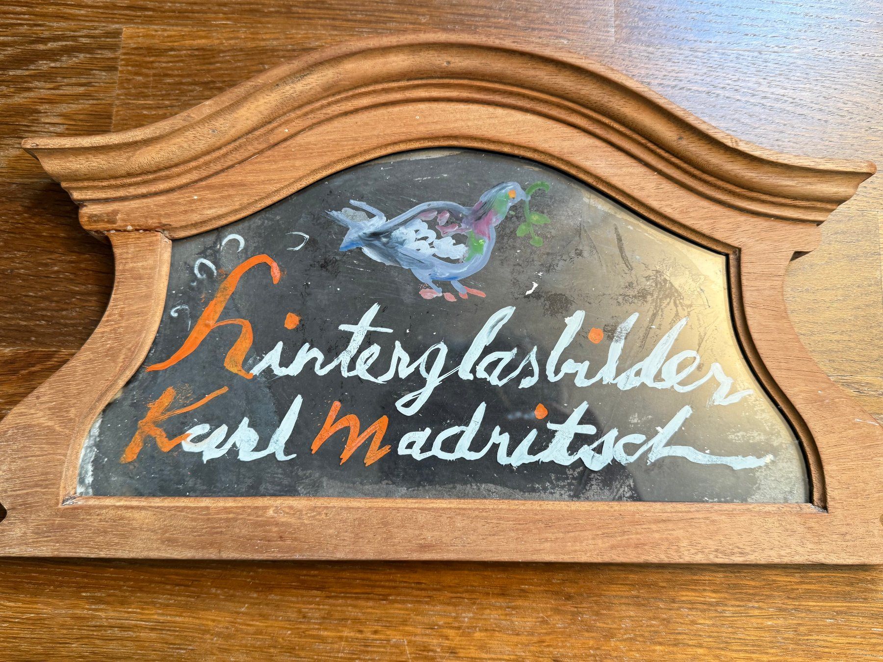 Gemälde: Karl Madritsch Hinterglas Bild – Gebraucht aus Zürich von anne016 2