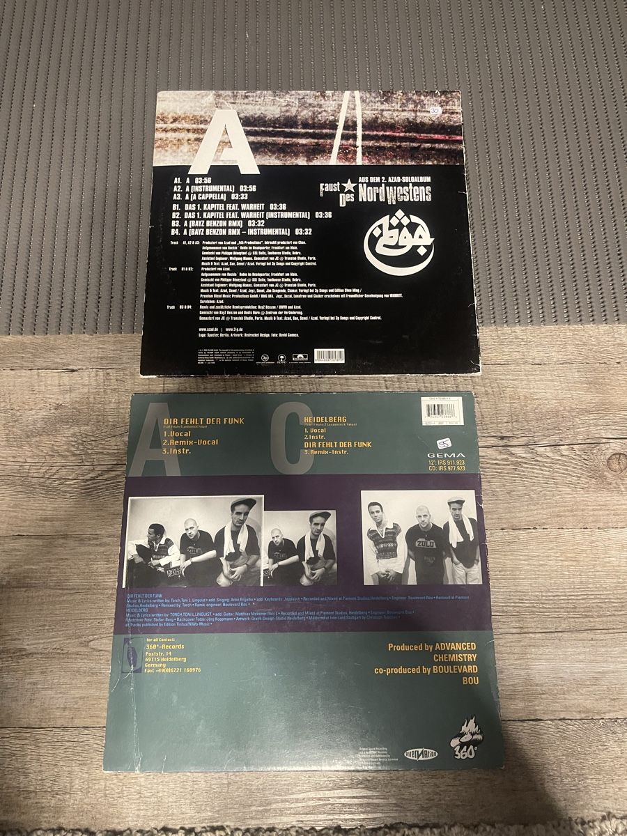 Dischi in vinile: German HipHop Sammlung / Alben und Maxis – Usato da Dagmersellen venduto da stonefinger 7