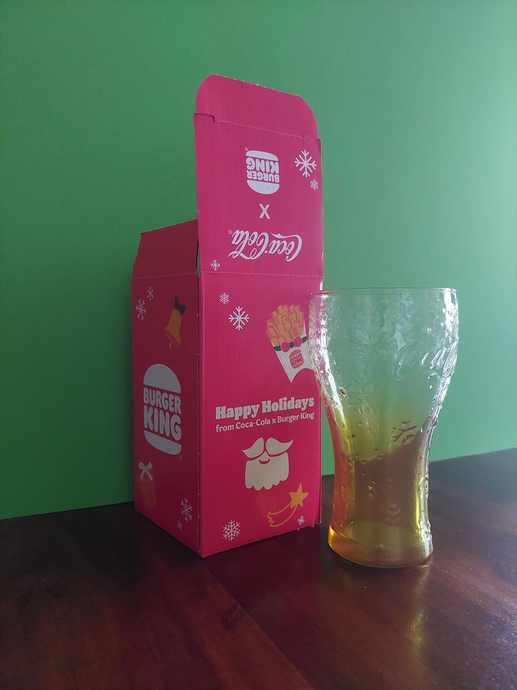 Coca-Cola Bicchieri: Burger King Cola Glas Gold – Nuovo e nell'imballaggio originale da Beckenried venduto da Havacola 7