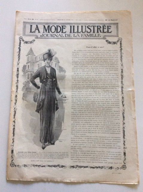 Riviste & Magazine: Journal sur la Mode 1915 – Usato da Genève venduto da edelweiss1900 1