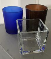 Gläser Set, 3-teilig, Glas,Aufbewahrung , Neuwertig