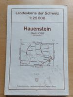 Landeskarte der Schweiz - HAUENSTEIN