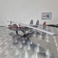 Flugzeugmodell PIONEER HB-HOX - Rarität! Top! 1:72 GEBAUT 