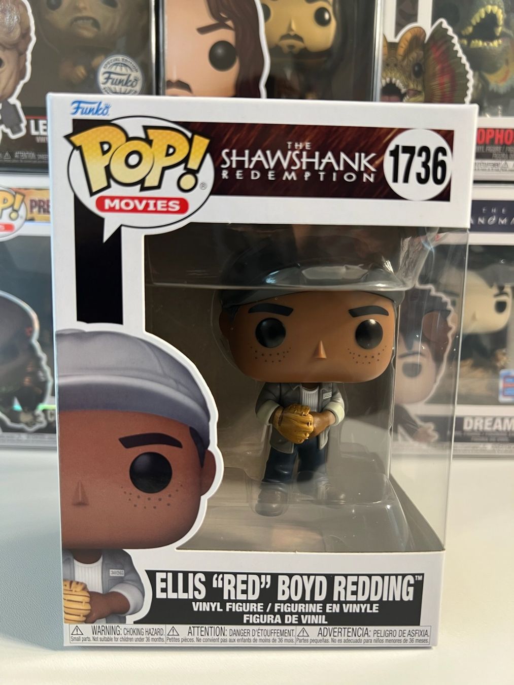 Funko Statuette: Funko POP! The Shawshank Redemption Ellis "Red" Boyd Redding – Nuovo e nell'imballaggio originale da Le Mouret venduto da perfectbijou