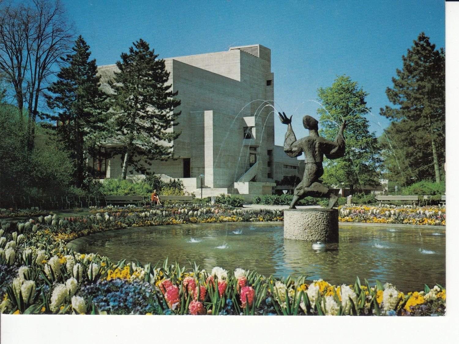 Cartoline postali: St. Gallen Stadttheater 1969 – Usato da Bürglen TG venduto da StampGraf