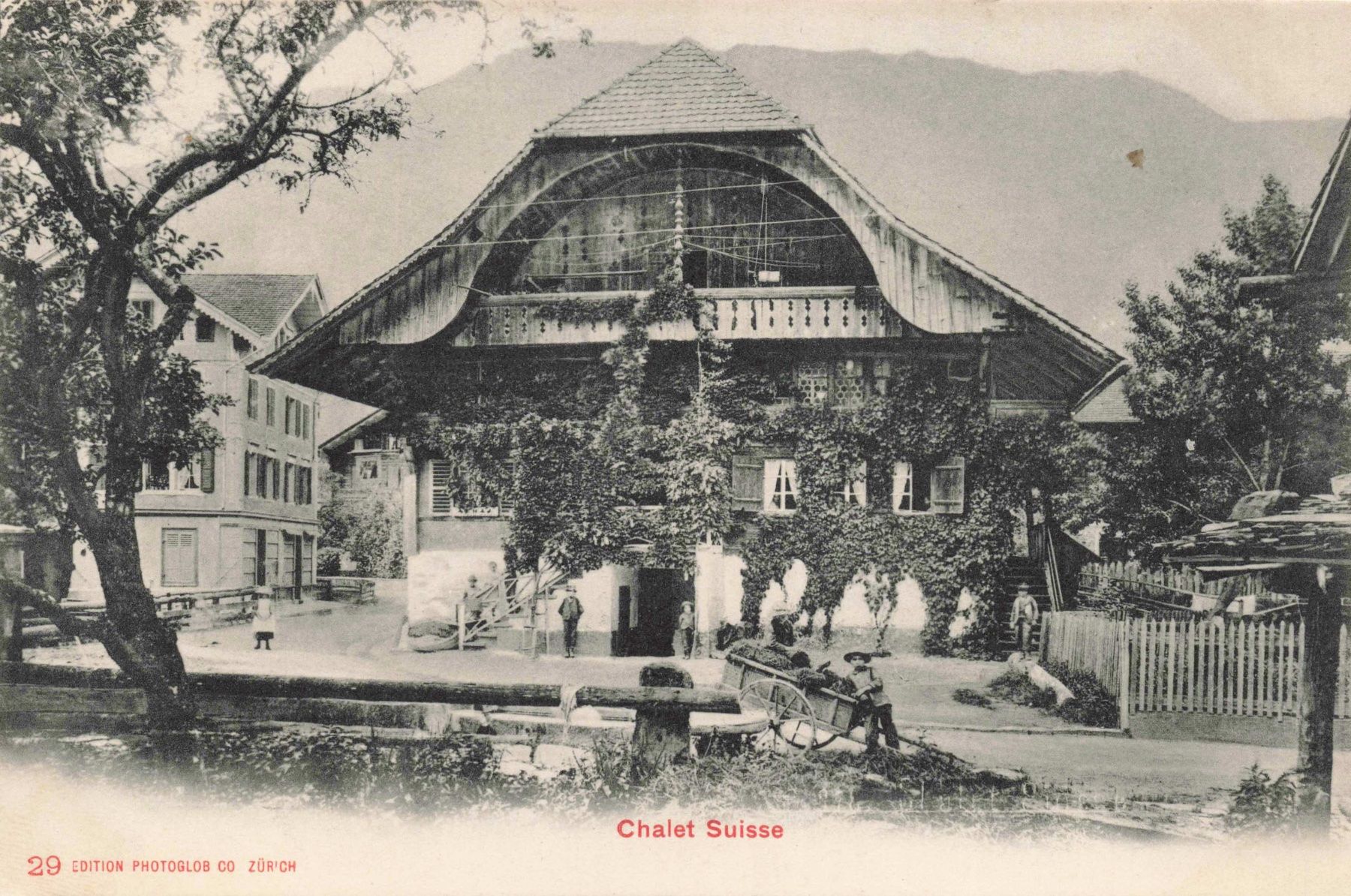 Cartoline postali: Chalet Suisse – Usato da Biasca venduto da Blenio71