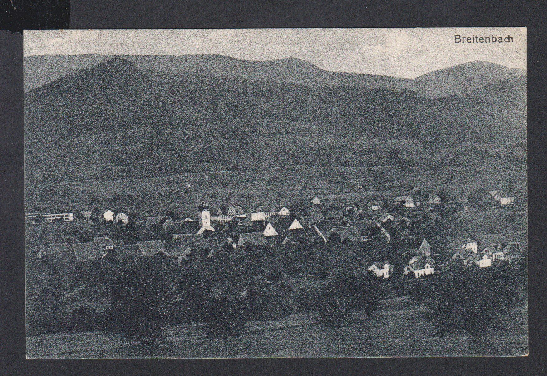 Cartoline postali: Breitenbach  SO   -   alte Ansichtskarte von 1927 – Usato da Vitznau venduto da Ropaku