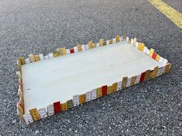 Upcycling Tablett