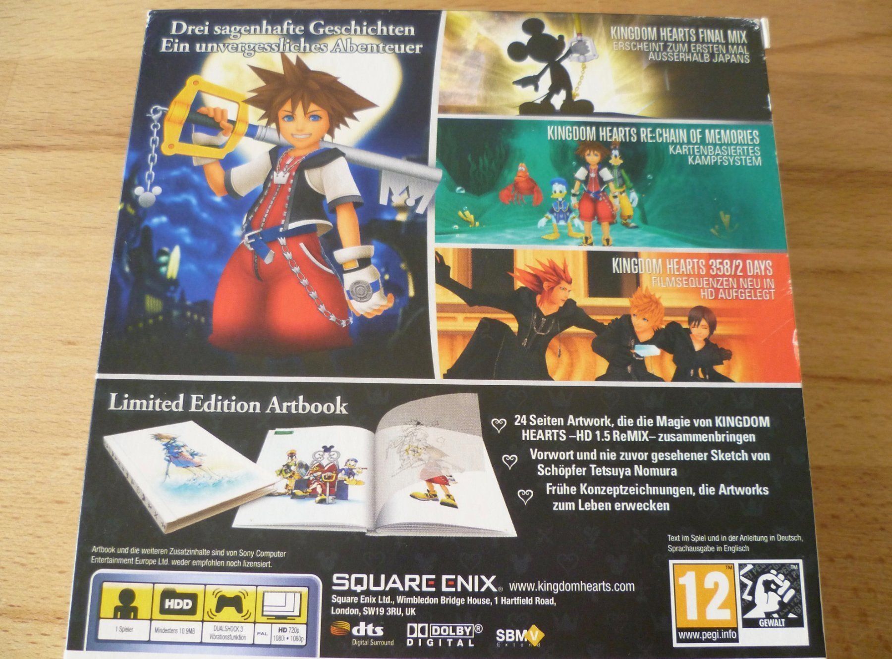 Sony Spiele: Kingdom Hearts HD 1.5 Remix - Sony PS3 – Gebraucht aus Thalwil von ranx 3
