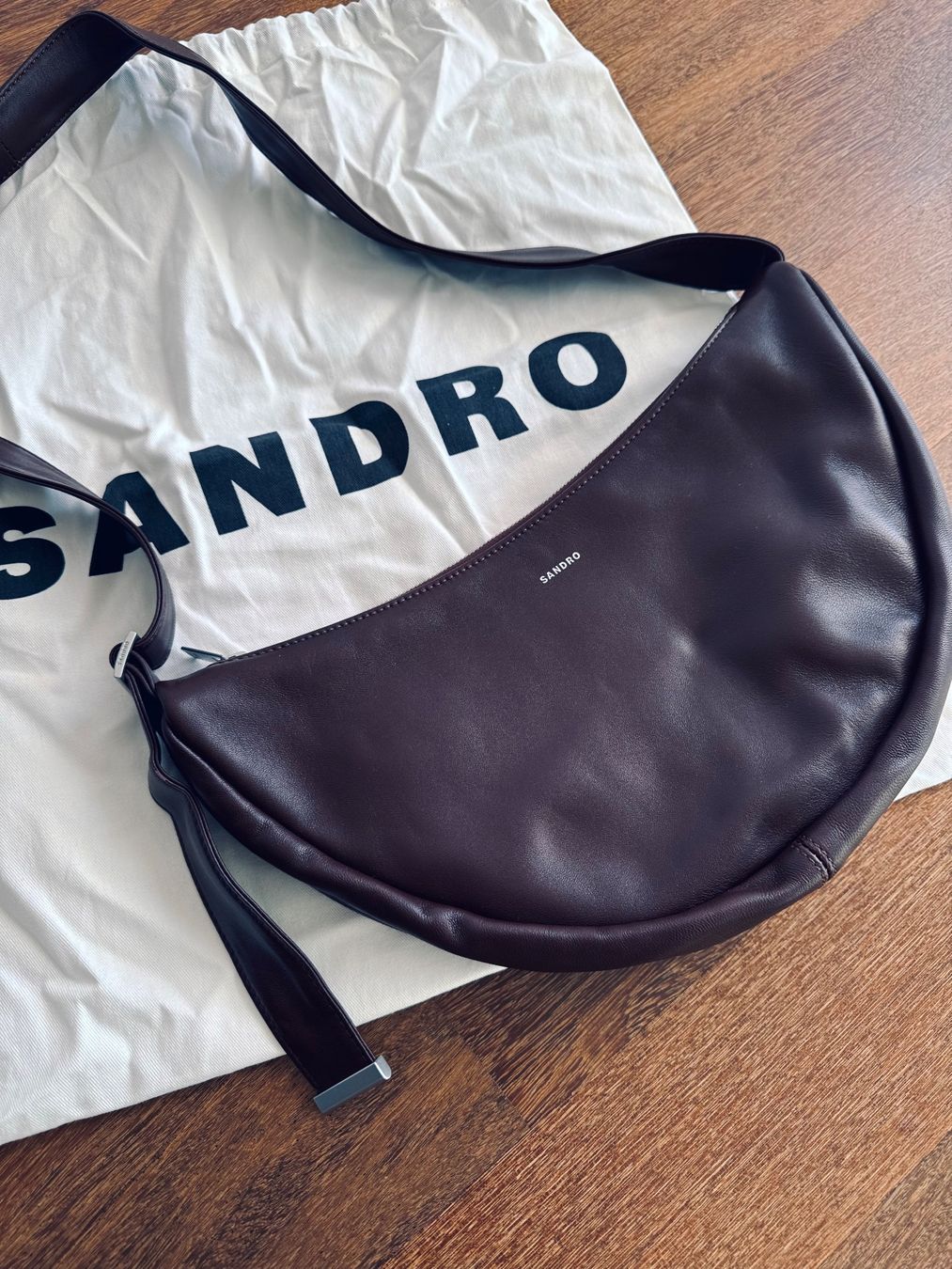 Sandro Borse: SANDRO HOBO Tasche Leder Braun – Nuovo (secondo la descrizione) da Ennetbaden venduto da DanielCPH