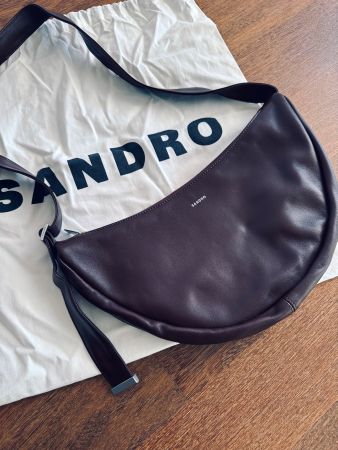 SANDRO HOBO Tasche Leder Braun