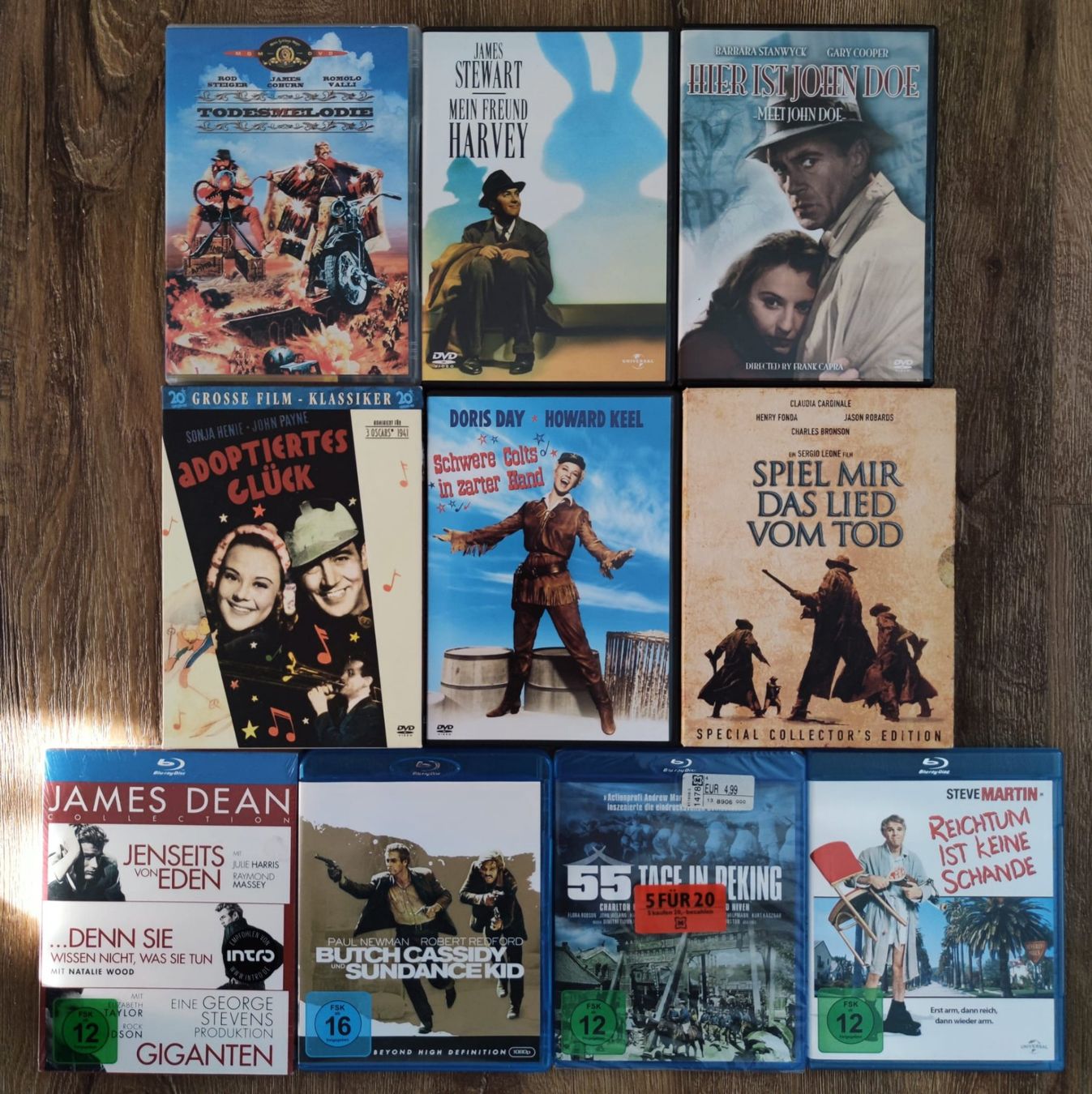 Alle DVDs: 10 DVD & Blu-Ray Golden Classics – Neu (gemäss Beschreibung) aus Fribourg von Elyngwen
