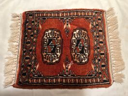 Miniatur Orientteppich, Teppich, guter Zustand, Herbstdeko