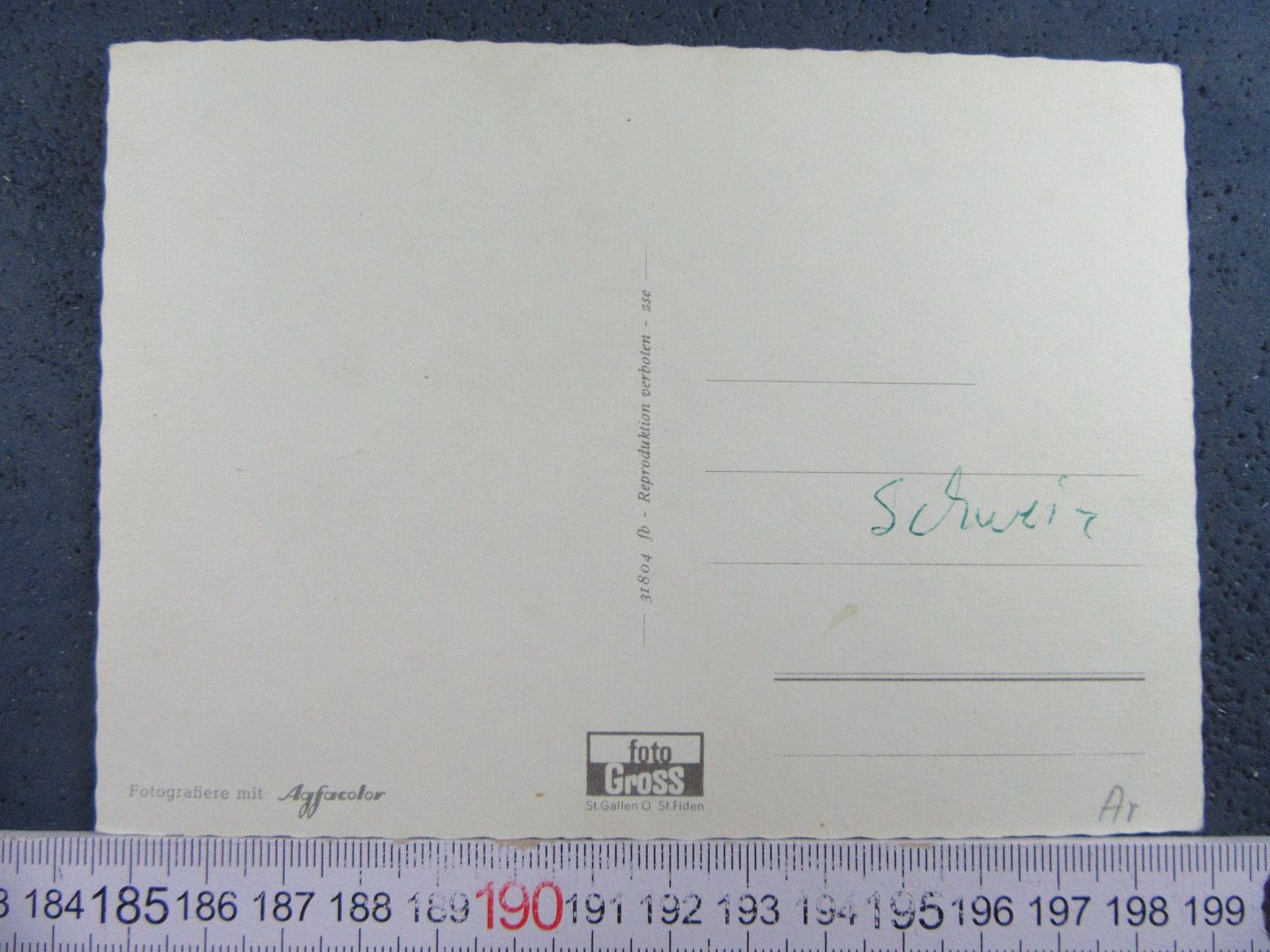 Cartoline postali: GRUB AP AK FÜNFLÄNDERBLICK – Usato da Ettingen venduto da Hausi4711 1