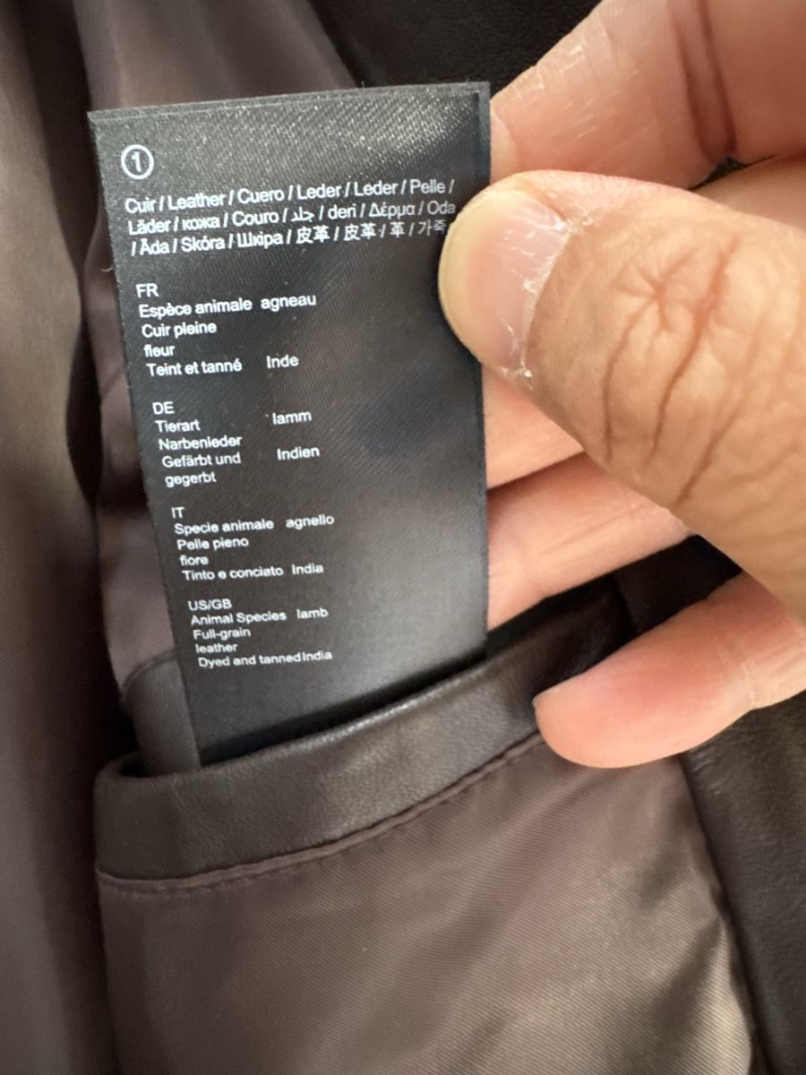 Sandro Jacken: Sandro Leather Jacket – Neu (gemäss Beschreibung) aus Coppet von 63psells 3