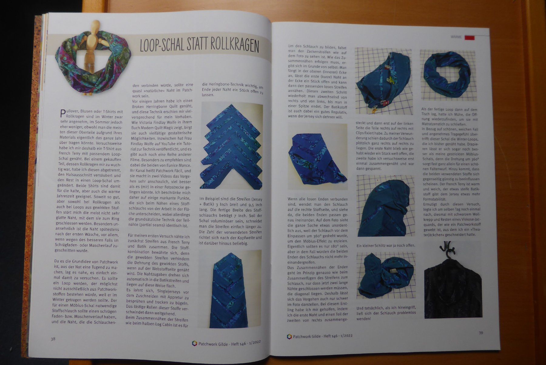 Riviste & Magazine: Magazin - Patchwork Gilde - Thema: Wärme – Usato da Brunnadern venduto da pinkfaden 5