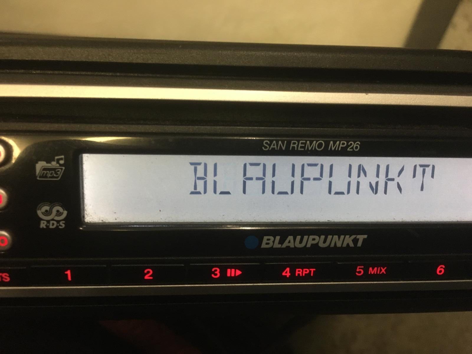 Blaupunkt Radio: Autoradio Blaupunkt – Usato da Frauenfeld venduto da stern081 3
