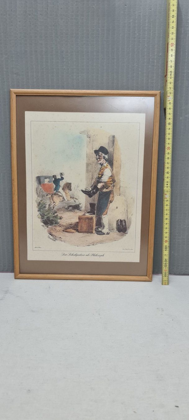 Grafiken & Lithographien: Der Schuh in der Karikatur, Lithographie – Gebraucht aus Sins von sagitarius58 1