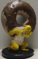 Homer Simpson als Atlas mit Donut - Sammlerstück!(em222)