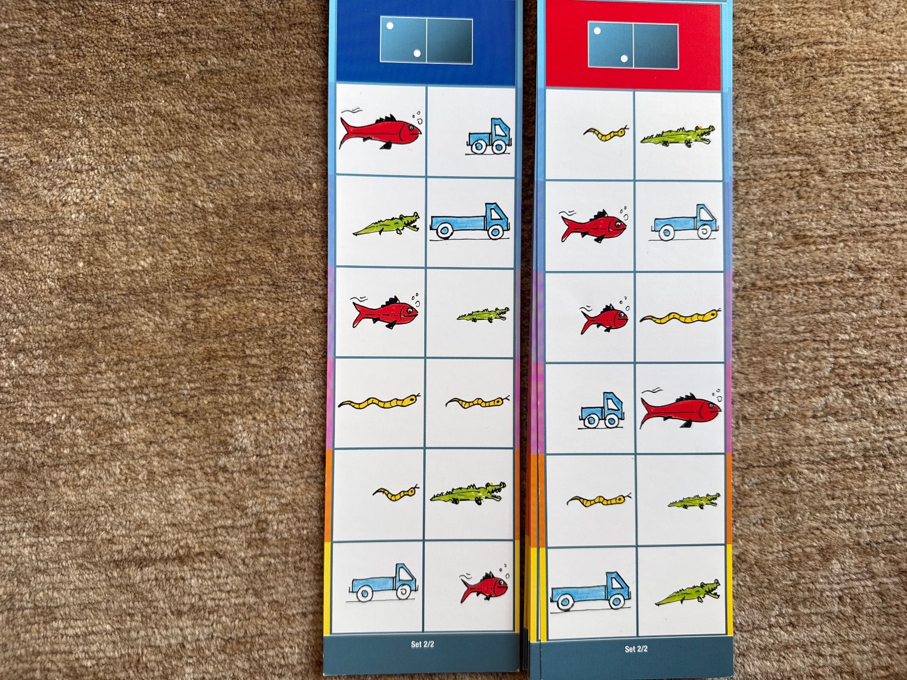 Giochi: Flocards  Set 2 -- ohne Schachtel – Usato da Aarau venduto da Kilauea 2