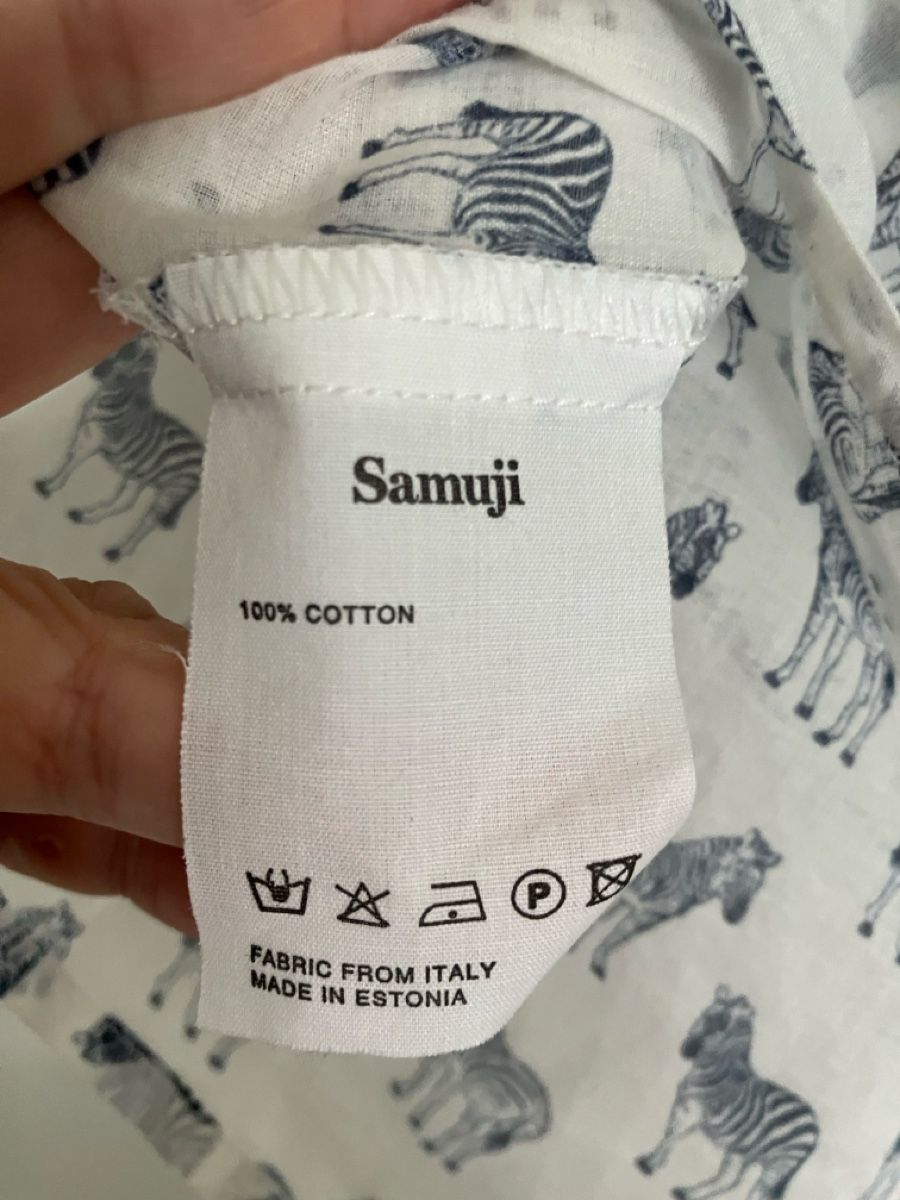 Camicette: Samuji Hemd, Gr. 36, Zebra-Muster – Usato da Olten venduto da uhluh 4