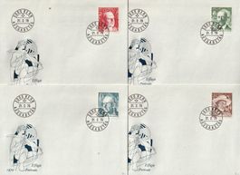 1979 Serie "Portraits" Einzel FDC