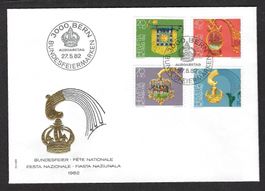 Bundesfeiermarken 1982, Ersttagsbrief