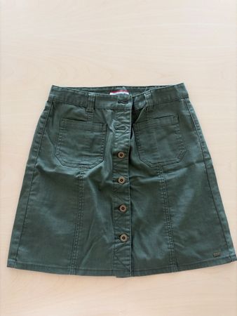 Rock Tommy Hilfiger Khaki Grösse 6 guter Zustand