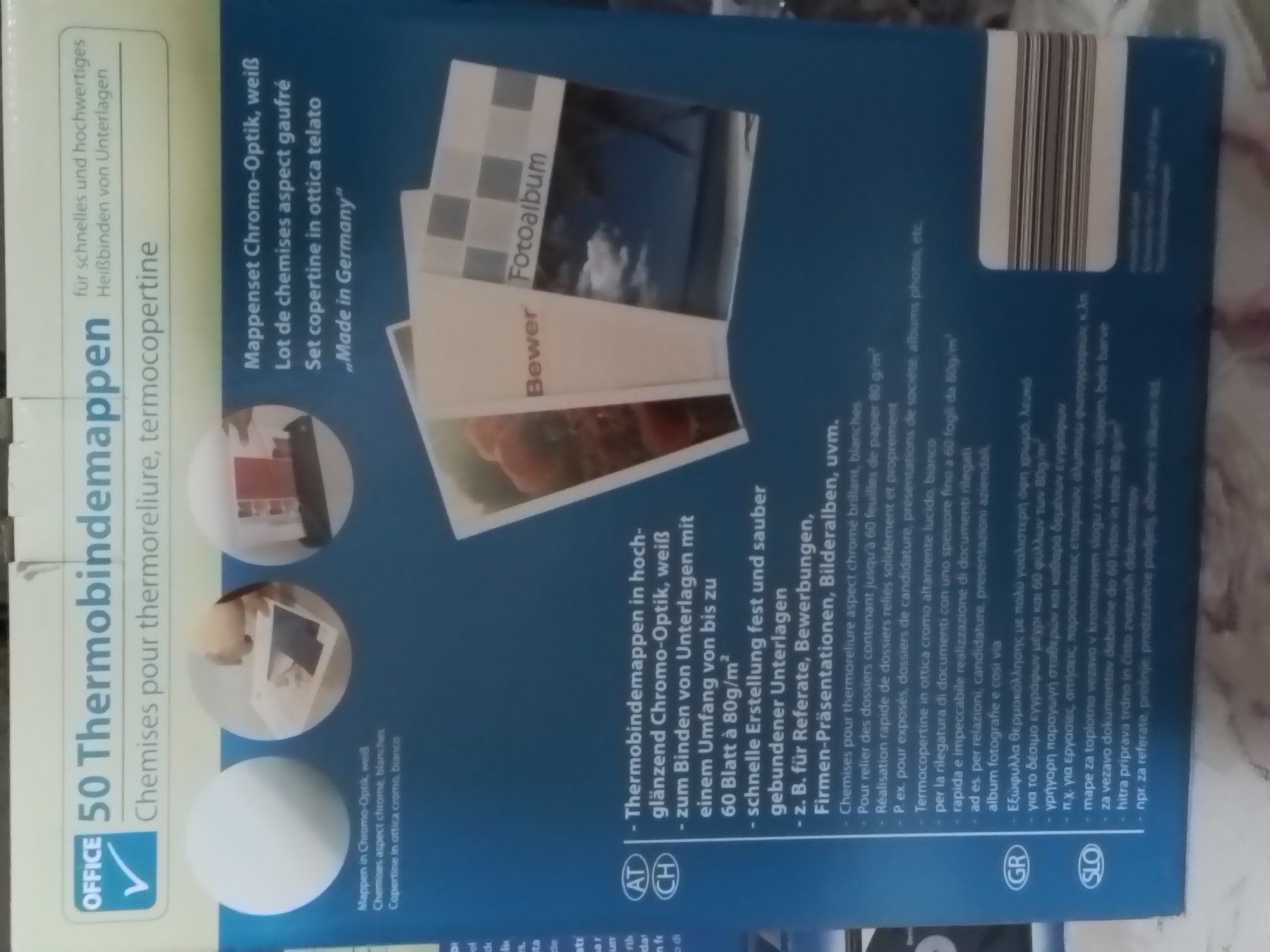 Bindegeräte: Büro Thermobindegerät A4 mit Starterkit & Mappen – Neu und originalverpackt aus Oberurnen von DVDL 3
