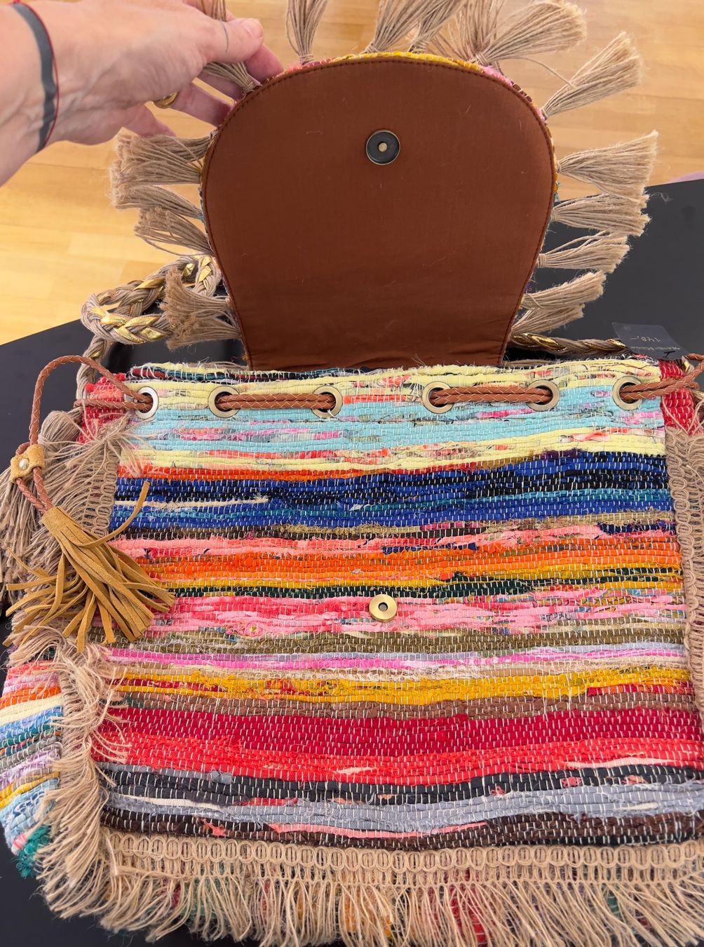 Borse da donna: Super lässige Boho Tasche - Handmade – Nuovo e nell'imballaggio originale da Zürich venduto da Naebeli 2