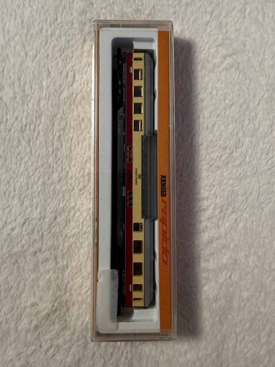 Arnold Modellini di ferrovie: Arnold Rapido Aussichtswagen 0385 – Nuovo e nell'imballaggio originale da Basel venduto da sam_7gsy 1