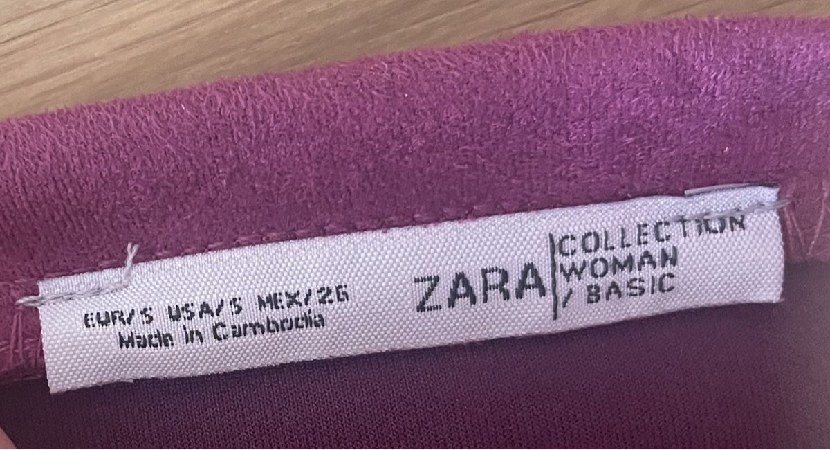 Zara Tops: Top aus Wildleder-Imitat – Gebraucht aus Zürich von pgr_9pzn 3